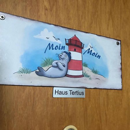 Haus Tertius - Strand- Und Hafennahe Ruhige Ferienwohnung Büsum Zewnętrze zdjęcie