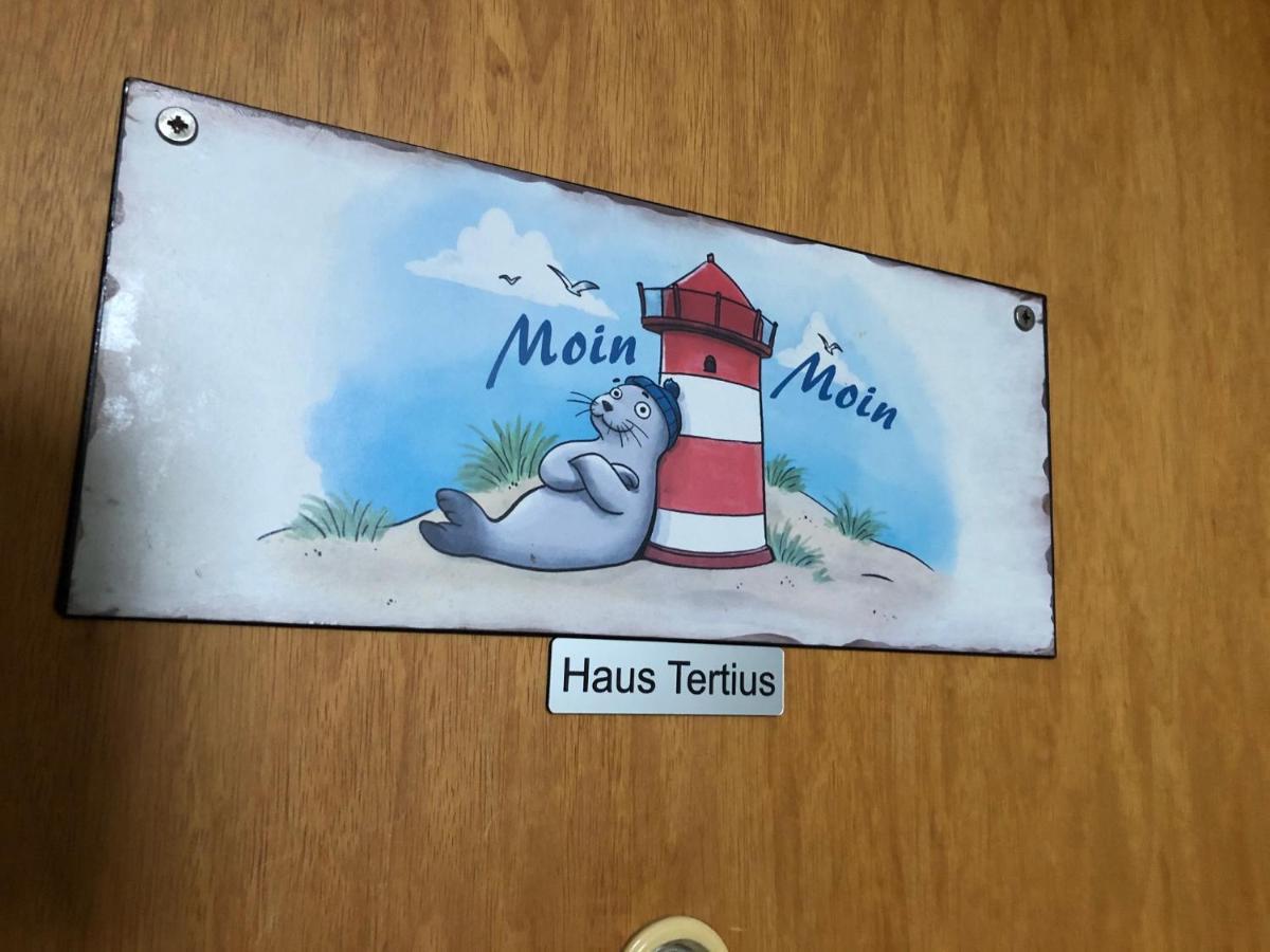 Haus Tertius - Strand- Und Hafennahe Ruhige Ferienwohnung Büsum Zewnętrze zdjęcie