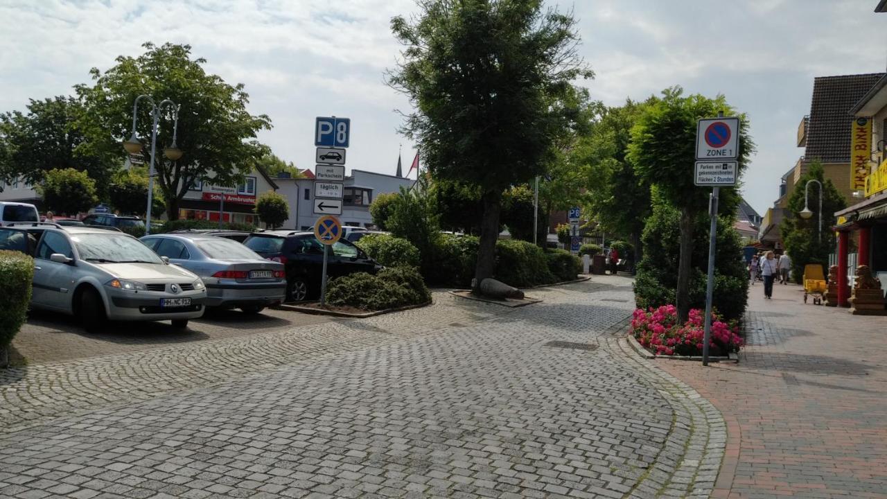 Haus Tertius - Strand- Und Hafennahe Ruhige Ferienwohnung Büsum Zewnętrze zdjęcie